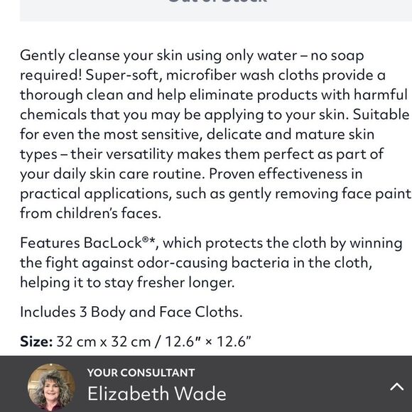 Norwex Face and Body Cloths Set of 3 Coastal NWT - Picture 4 of 11